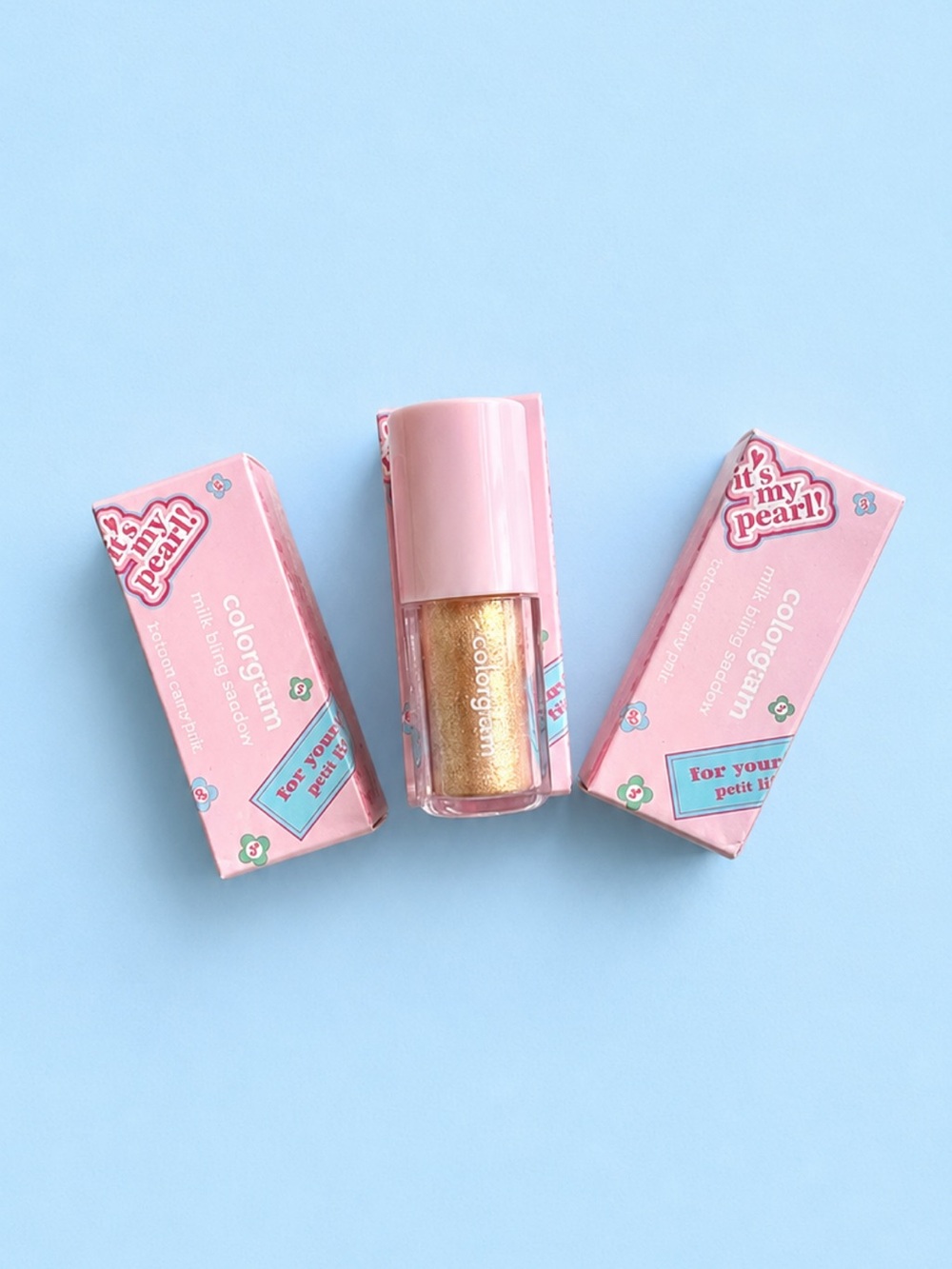 New 3 Colorgram Pearlescent Liquid Eyeshadow-Final Pearl